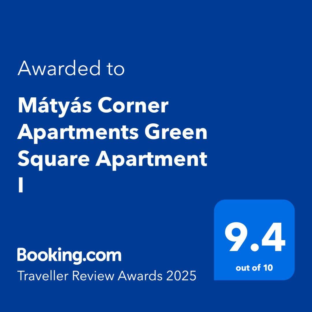 Matyas Corner Apartments Green Square Apartment I بودابست المظهر الخارجي الصورة
